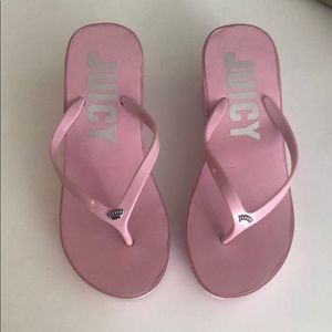 Juicy Couture platform sandals - size 6